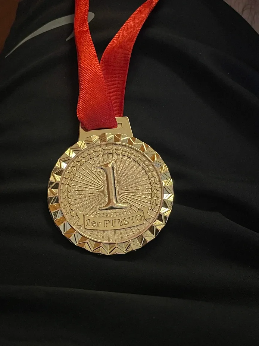 First tournament gold medal