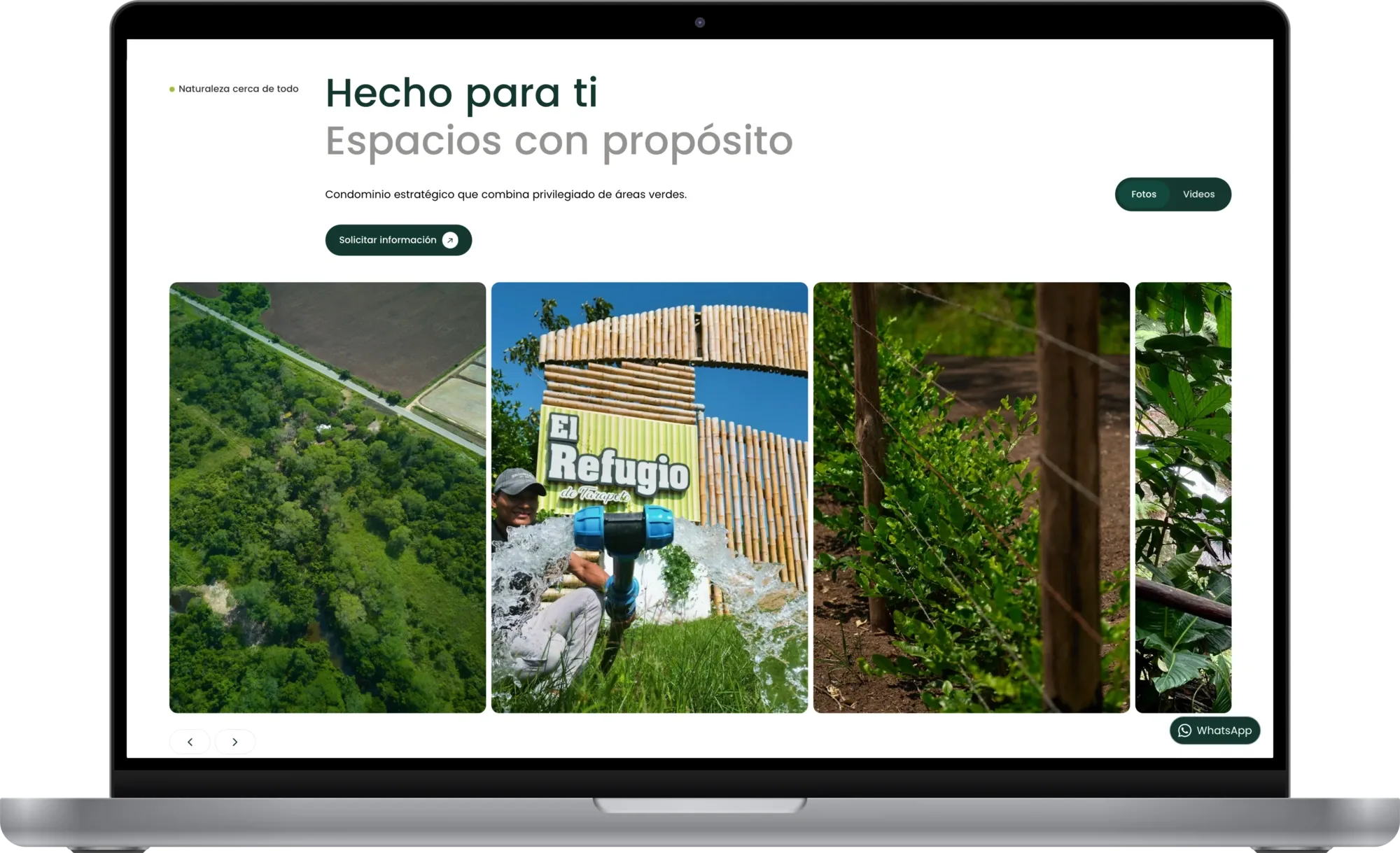 Refugio de Tarapoto photo gallery on MacBook Pro
